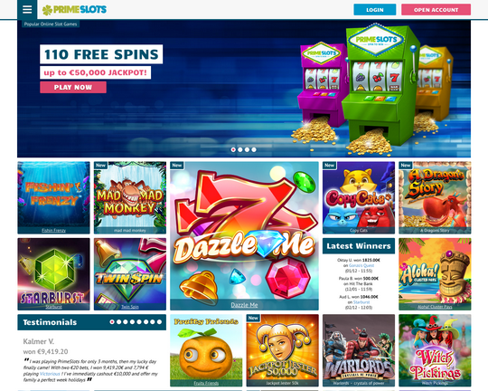 PrimeSlots Logo