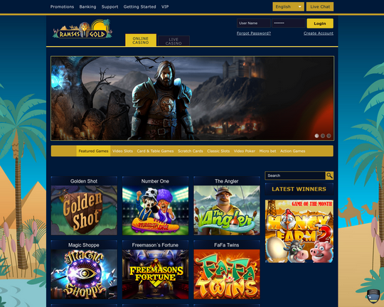 Ramses Gold Logo